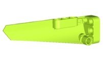 Lime Technic Panel Fairing # 6 Long Smooth Side B - LEGO - 64393