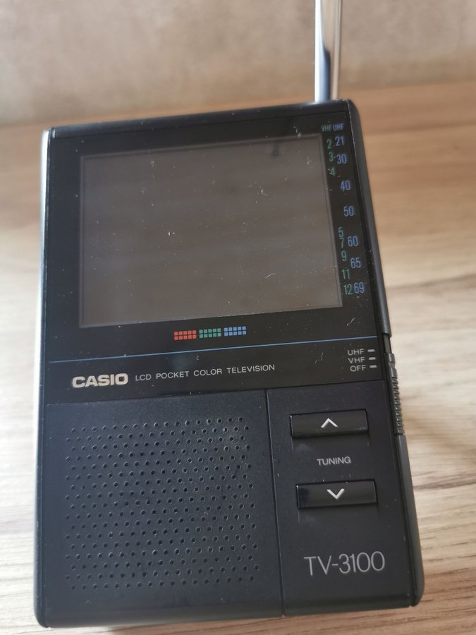 Casio TV-3100 LCD Pocket Color Television