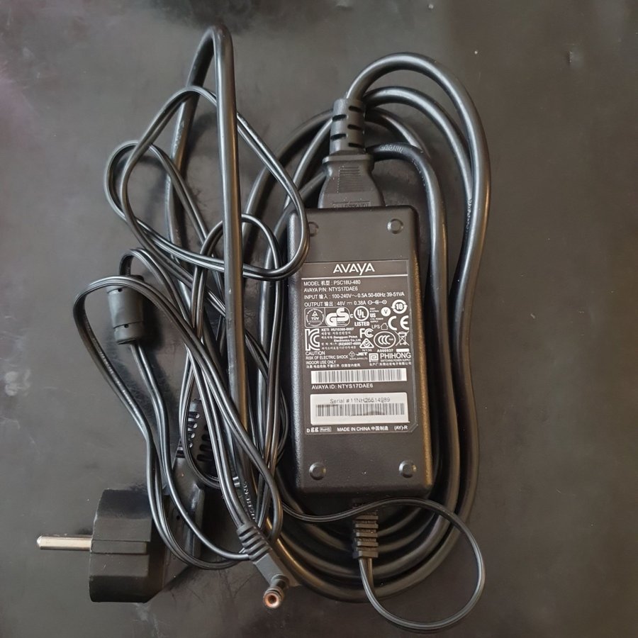 AVAYA Ac / Dc adapter