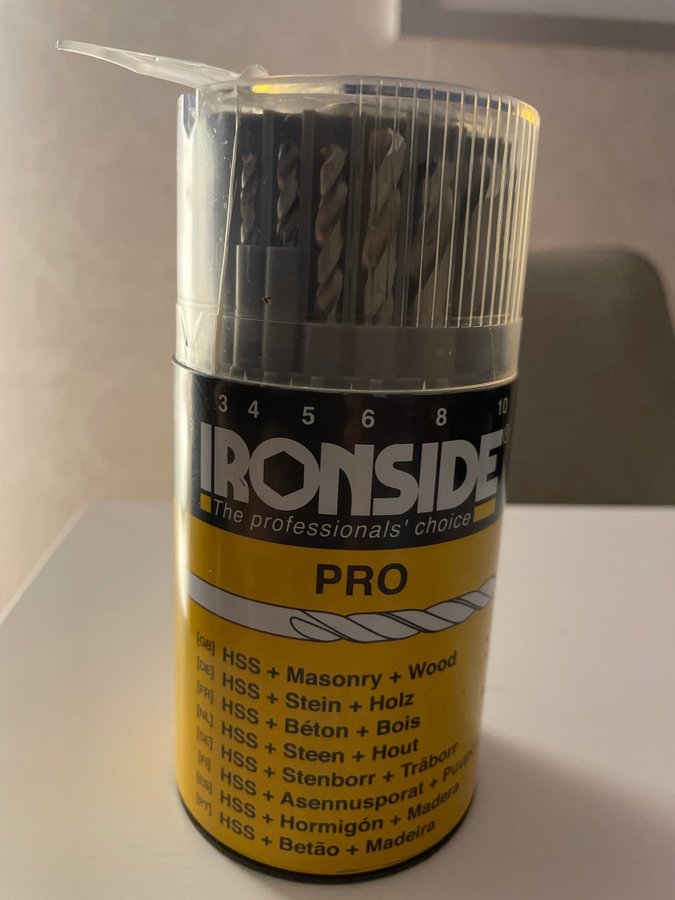 Borrset Ironside Pro x18. Ny  oöppnad.