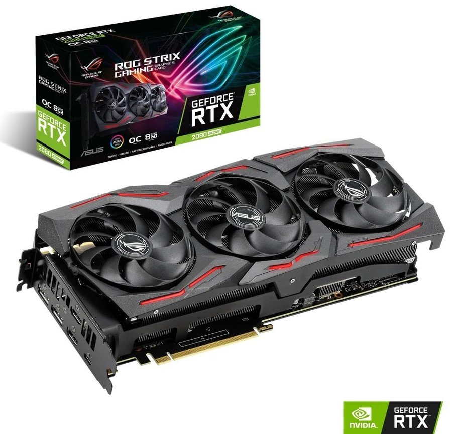 ASUS ROG STRIX GeForce RTX 2080 Super OC 8GB