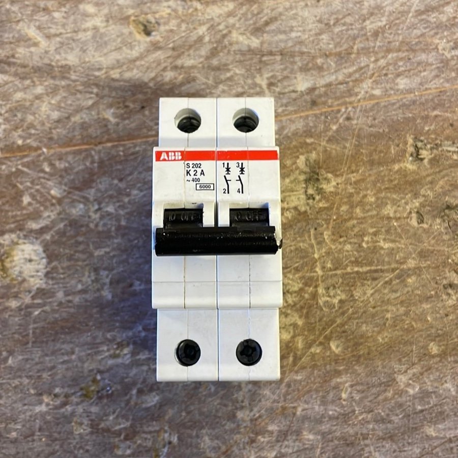 ABB S202-K2A Circuit Breaker S202-K2