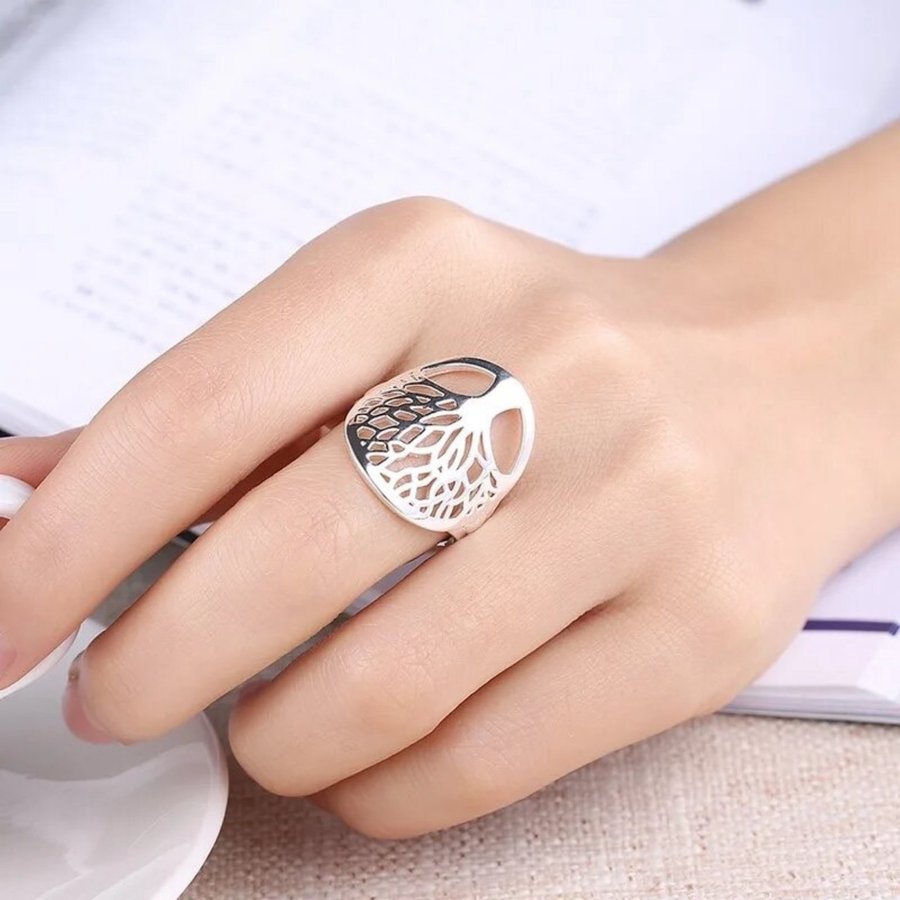 RING STERLING SILVER 925 KLAPP