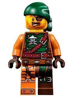 Lego Ninjago Minifigur njo196 Bucko