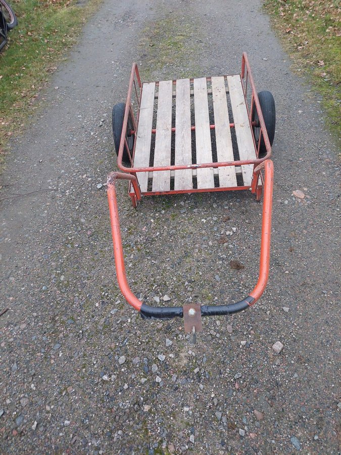 Transportkärra - Hörby bruk - Paketkärra - Cykelkärra