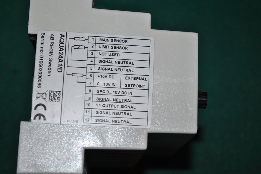 Regin AQUA24A 1/D Regulator med reglerande fryskydd.