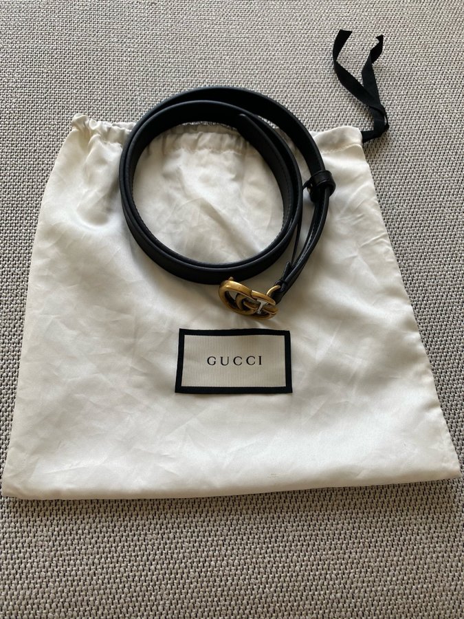 Gucci double g marmont belt