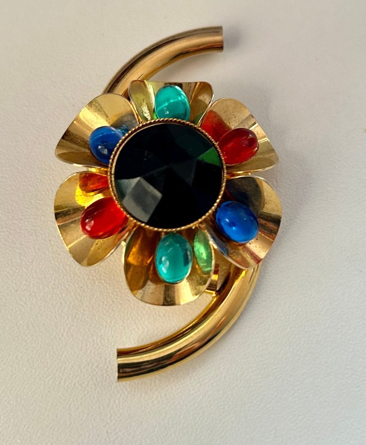 Vintage broche fra 1960erne