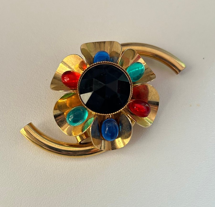 Vintage broche fra 1960erne