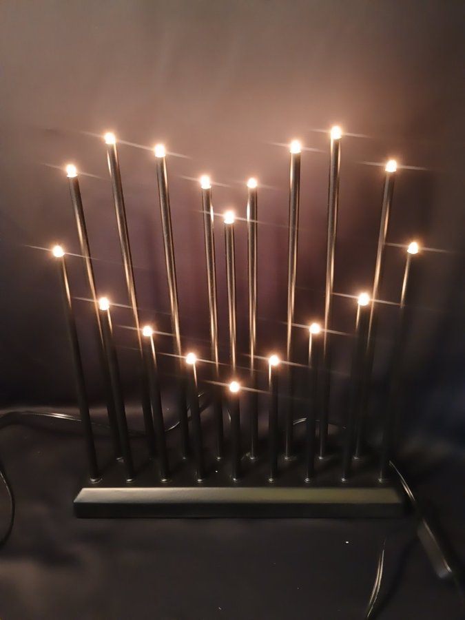 Ljusstake advent hjärta LampGustaf AB