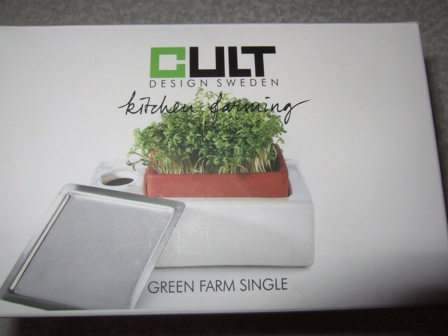 Cult Green Farm Single - Odla egna groddar, DESIGN SWEDEN, Marita Lord