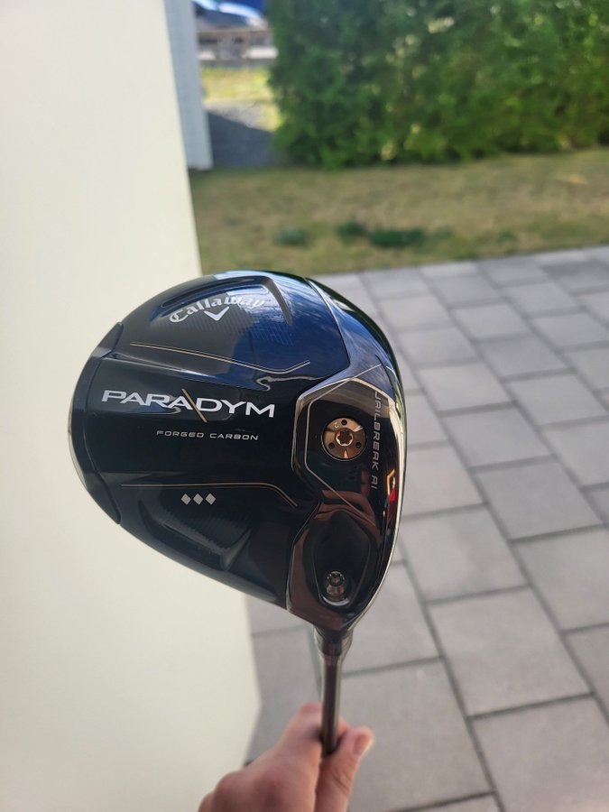 Callaway Paradym Driver 9° med Fujikura 62 gram