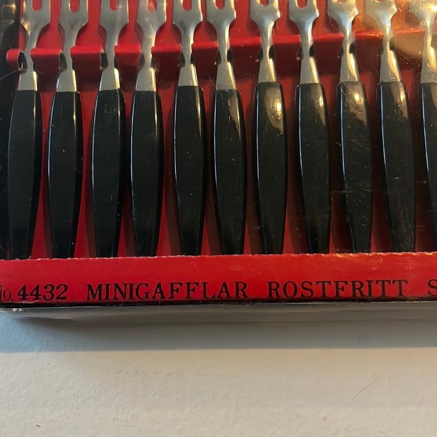 Mini Gafflar Rostfritt Stål