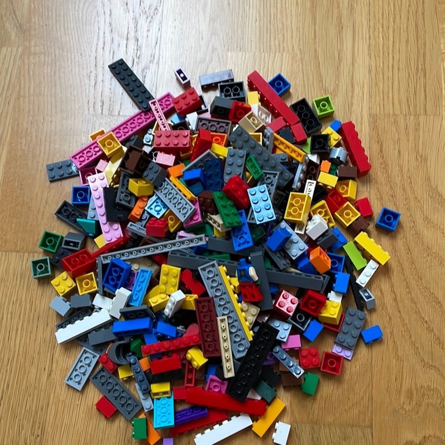 Lego-klossar blandade färger