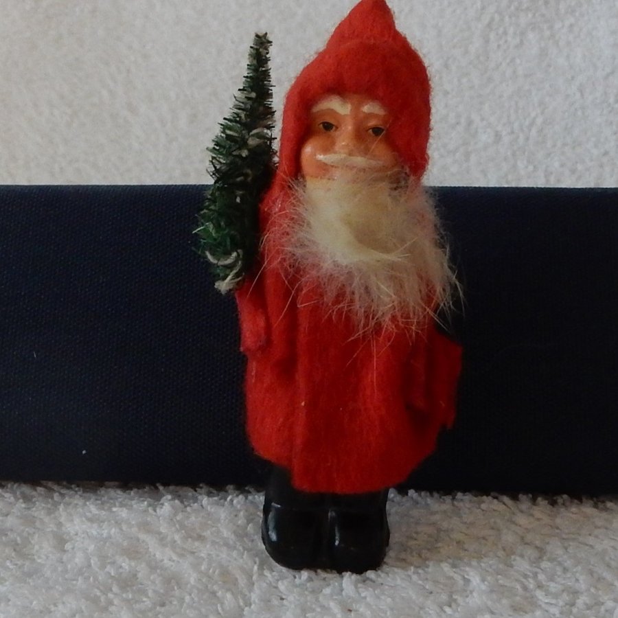 Jultomte - vintage - gammal liten tomte