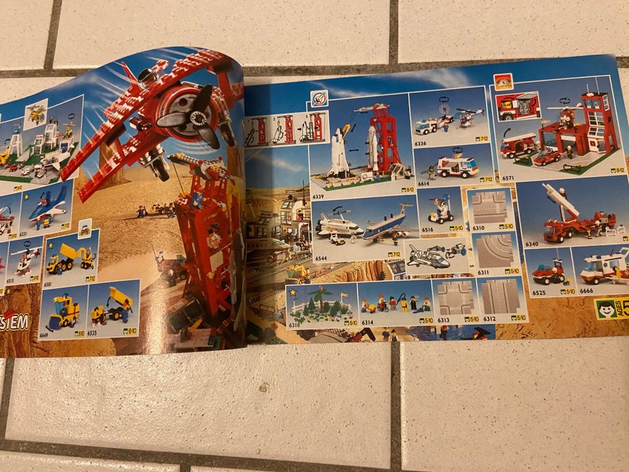 LEGO LEGOLAND - 1996 - Katalog - Broschyr - Reklam - Retro - Nostalgi