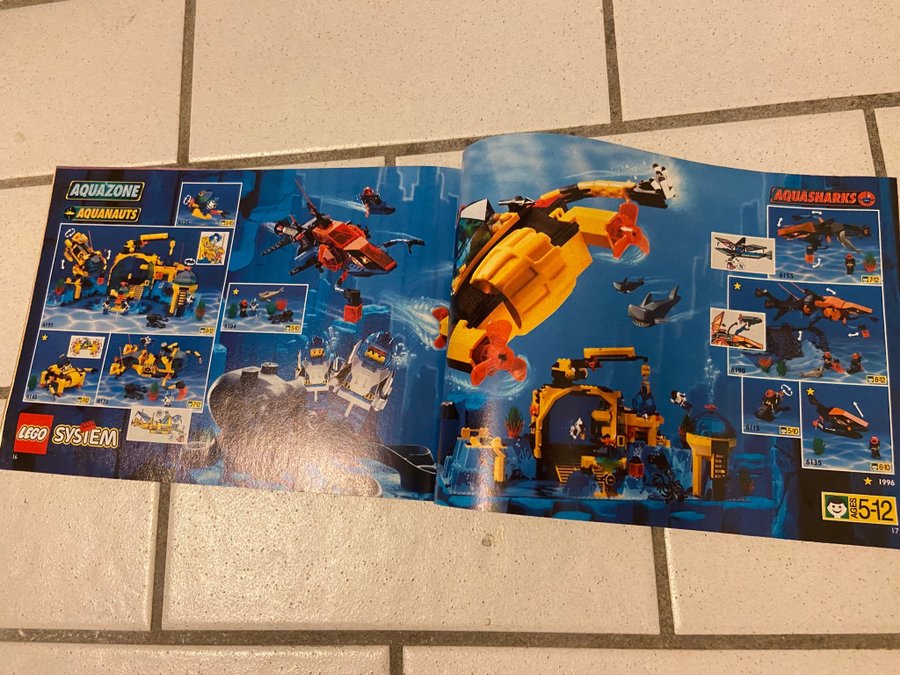 LEGO LEGOLAND - 1996 - Katalog - Broschyr - Reklam - Retro - Nostalgi