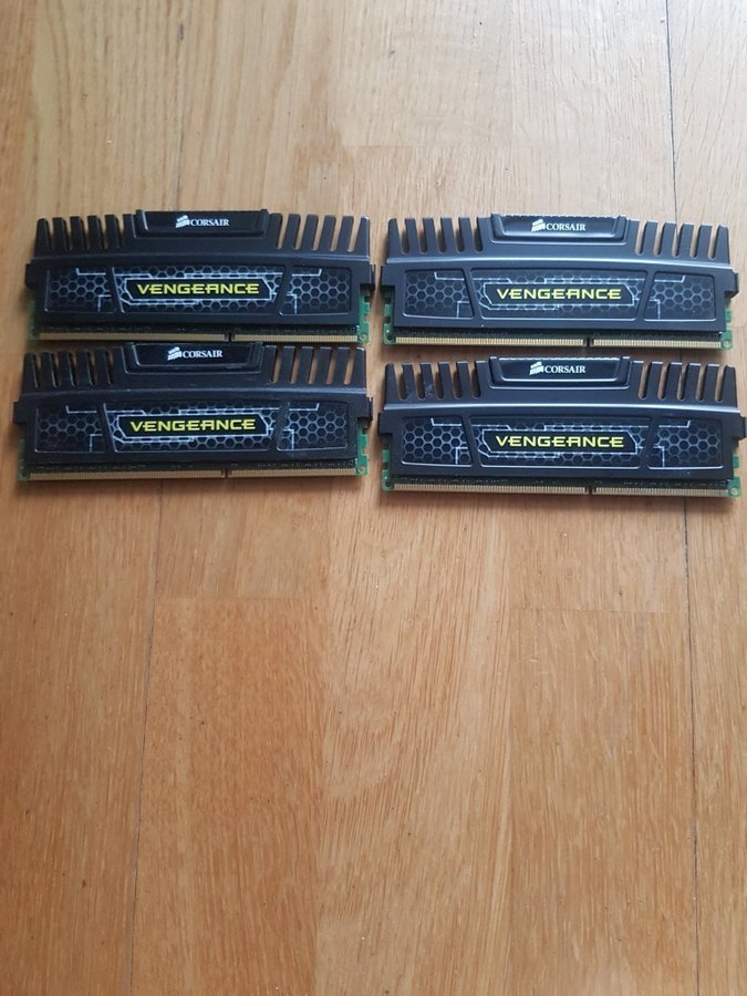 Corsair Vengeance 16GB (4x4GB) 1600MHz DDR3