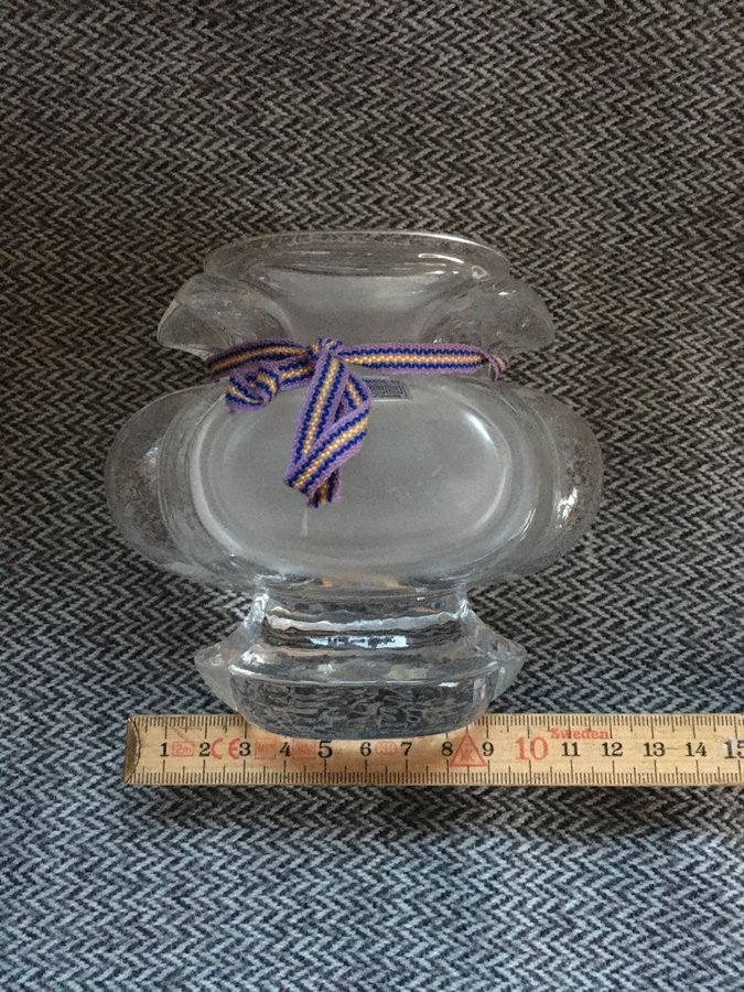 Vas / SEA / Glasvas / Ljuslykta / Design / Björn Ramel / Vintage