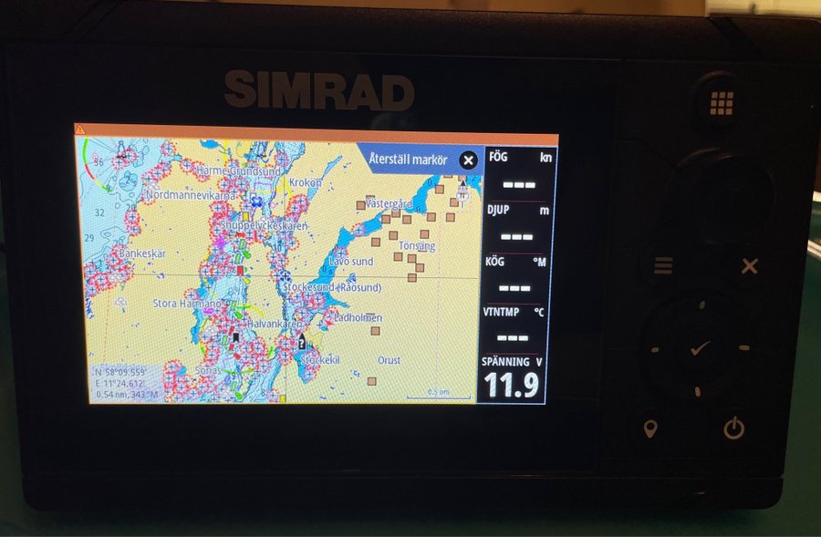 SIMRAD Cruise 5+ SJÖKORT C-MAP HELA EURA 2021 VERSION Ingår