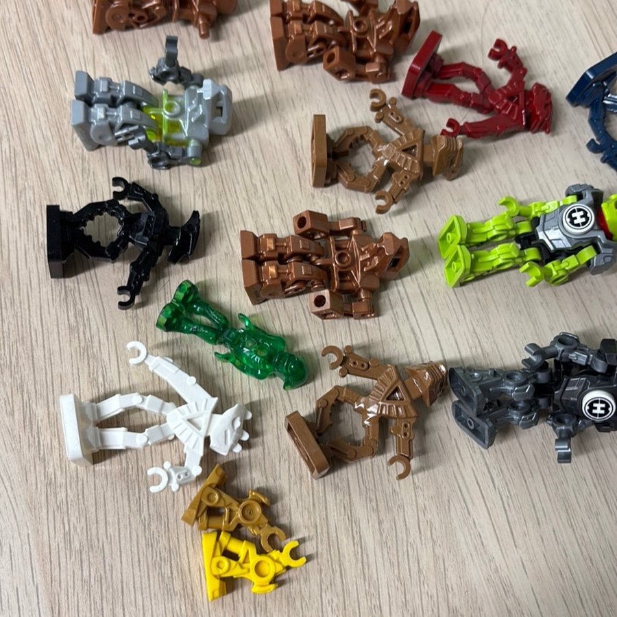 Bionicle figurer blandade Lego figurer