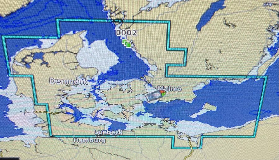 Garmin BlueChart g3 HXEU021R - Denmark East-Sweden Southeast mSD/SD 2020 Versio