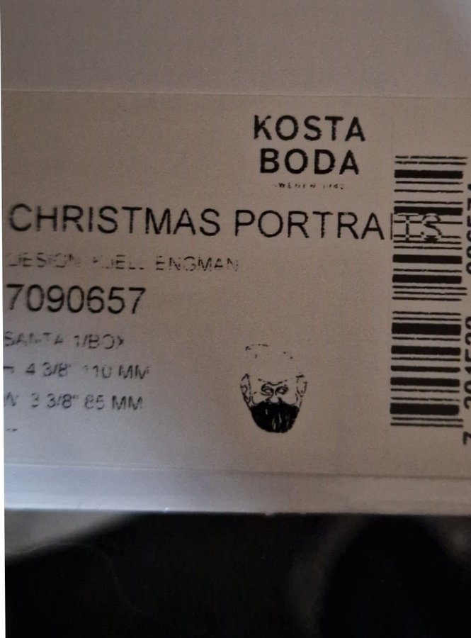 Kosta Boda Jultomte Engman