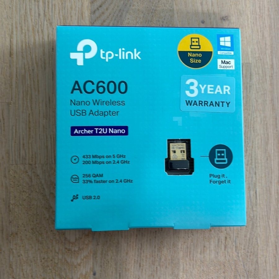 TP-Link AC600 Nano Wireless USB Adapter