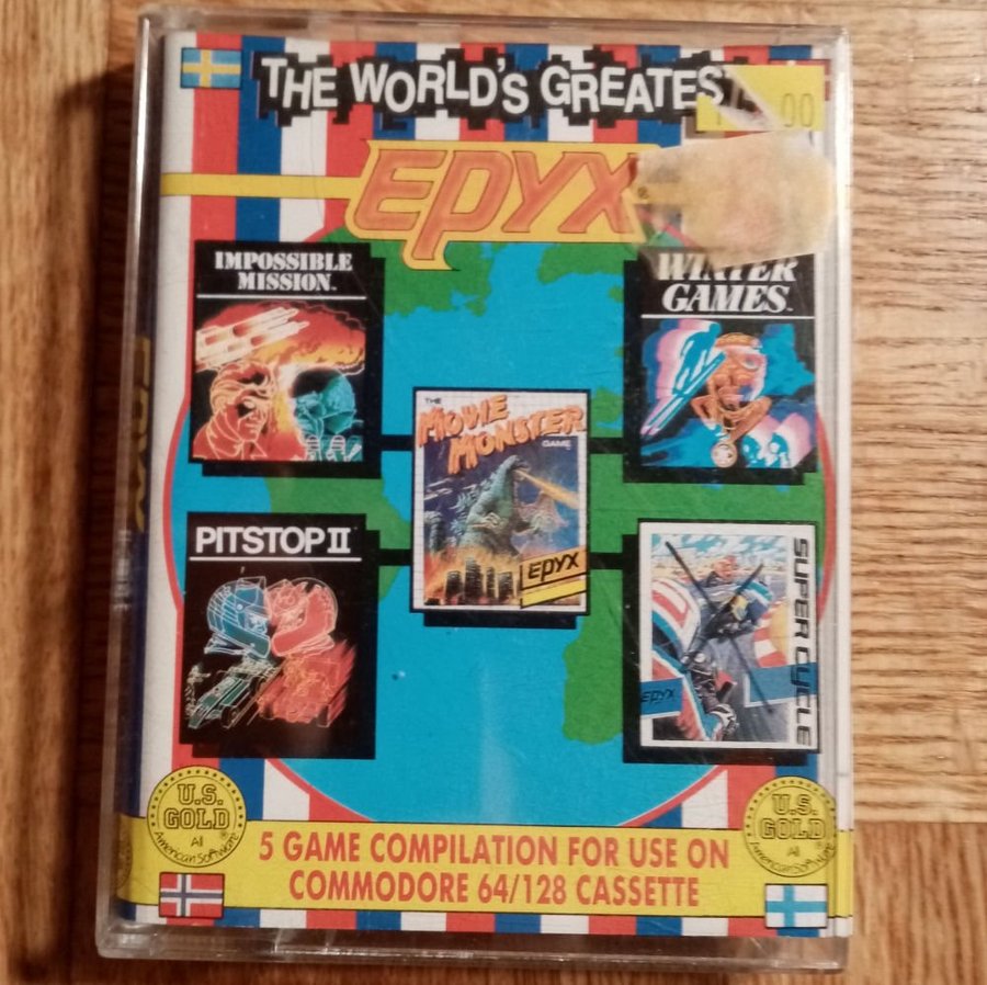 The World's Greatest Epyx (US Gold - Epyx) - Commodore 64 / C64 Spel