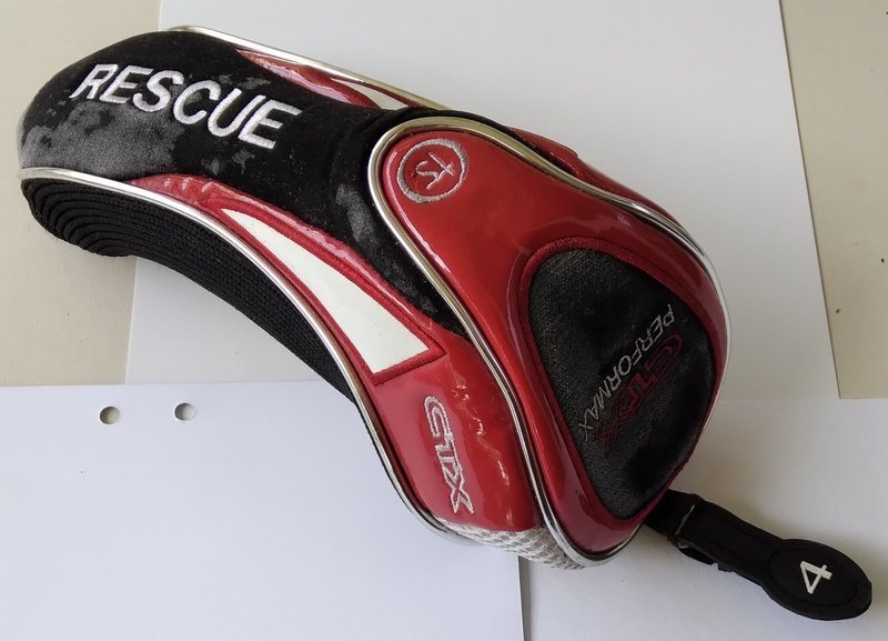 ***GOLFHUVUD RESCUE GTX PERFORMAX med TRYCK samt TRÄNINGSPEGGAR mm ***