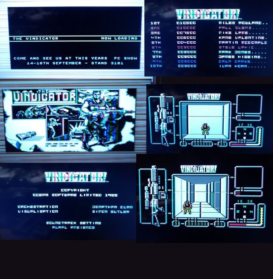 The Vindicator (The Hit Squad) ->TESTAD<- Commodore 64 / C64 Spel