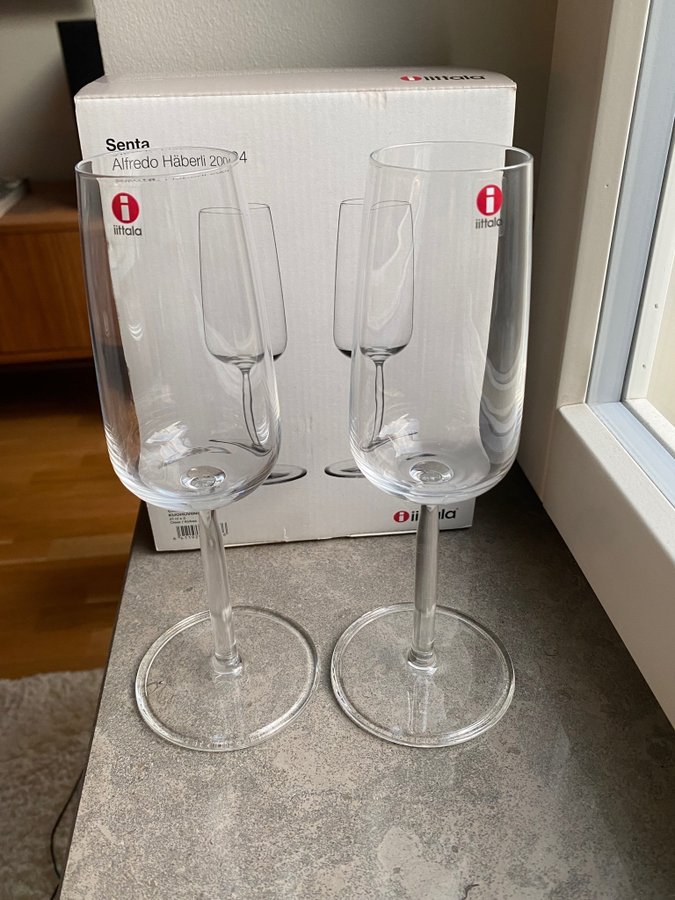 Iittala Senta Champagneglas 2004 OANVÄNDA