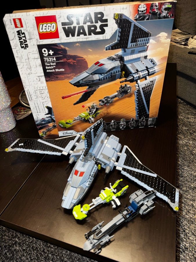 Lego Star Wars 75314 The Bad Batch Attack Shuttle