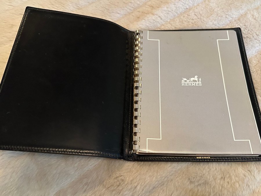 Hermès anteckningsblock / Filofax