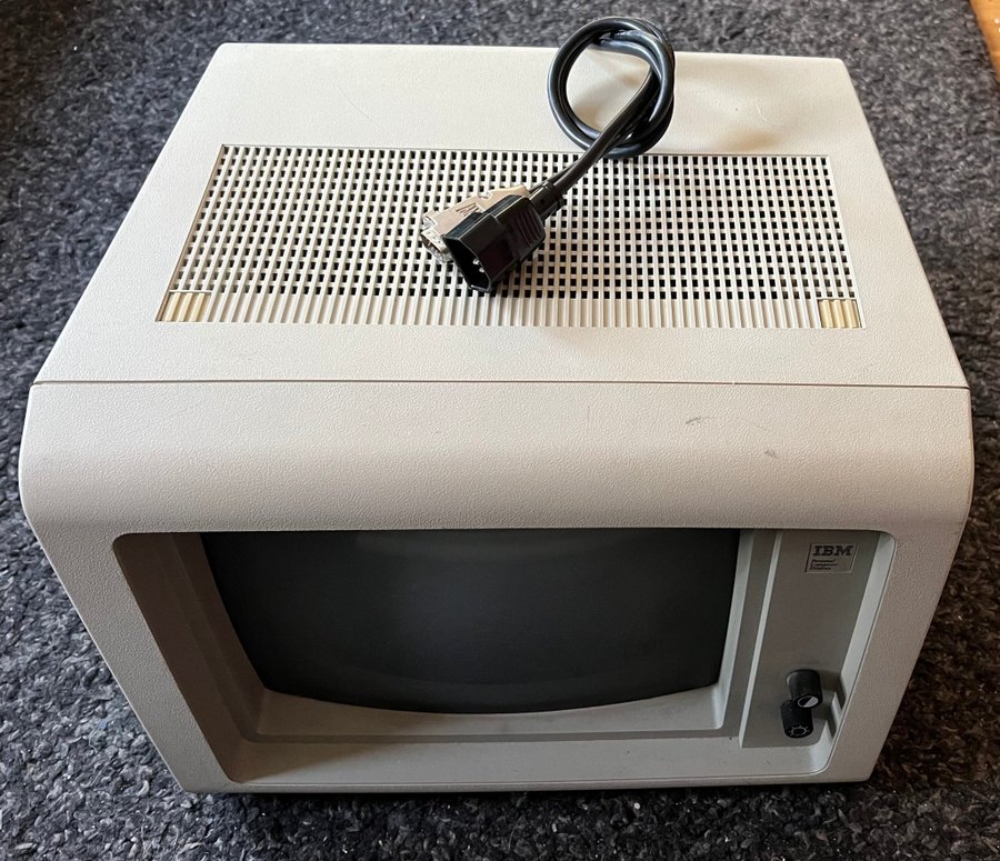 IBM PC 5151 - Monokrom MDA skärm till IBM PC 5150