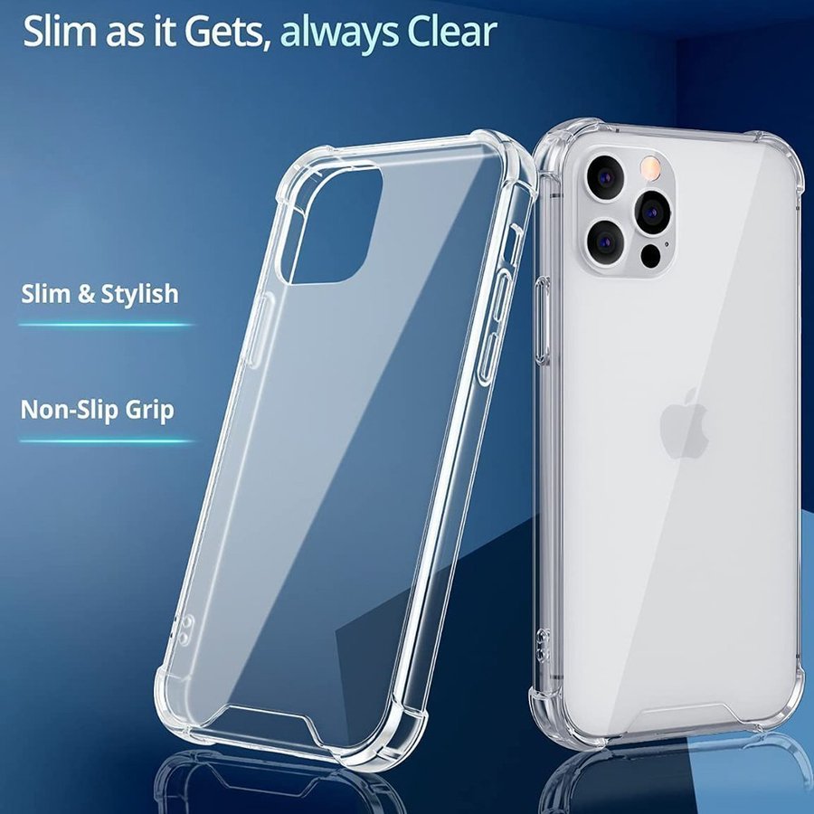 Transparent TPU Clear Soft Silicone Shockproof Cover Case For iPhone Xr