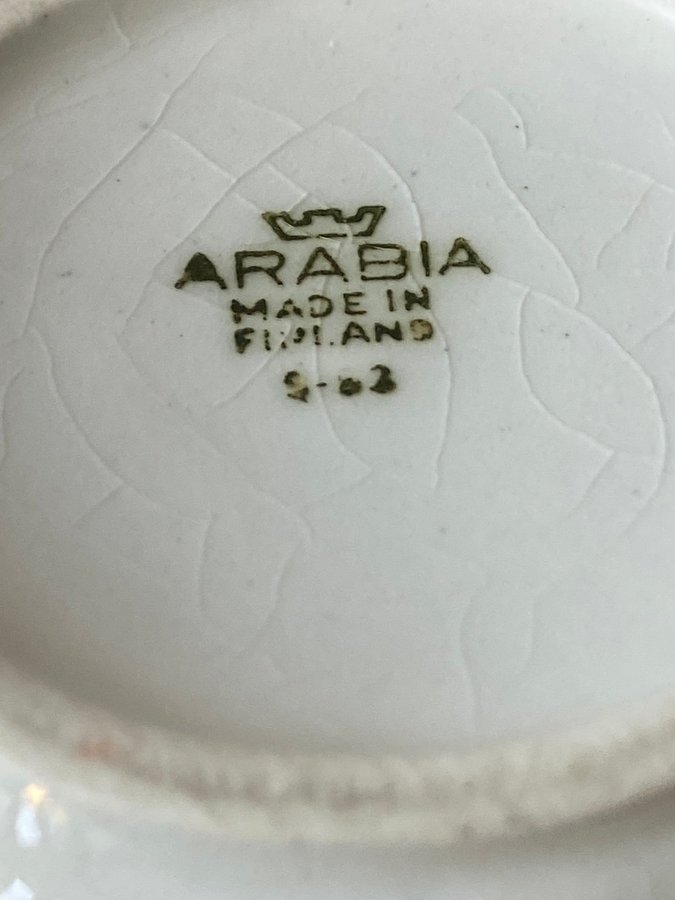 Rare Vintage cup Arabia 1960s Kuningas ja Kuningatar Kaj Franck Raija Uosikkinen