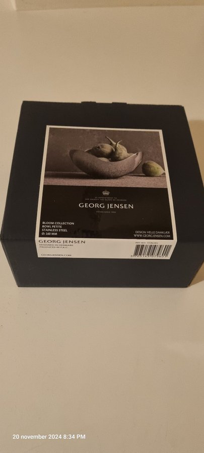 Georg Jensen Bloom Skål "Bowl petite" NYTT