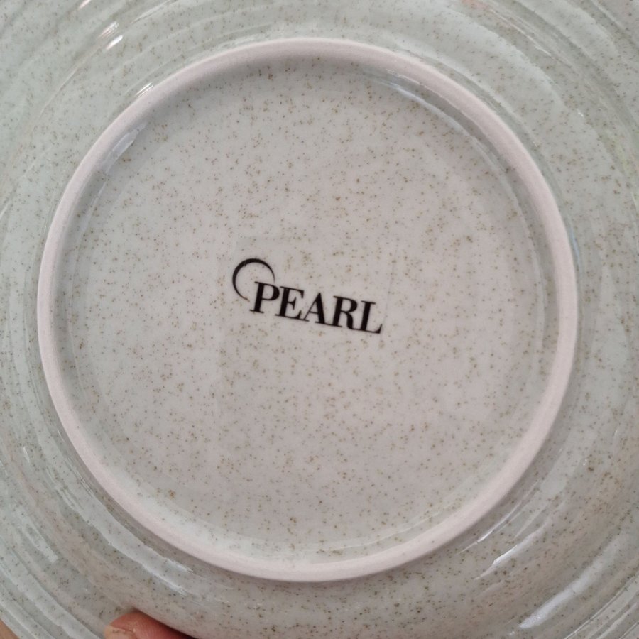 Tallrik Pearl 6 st oanvända