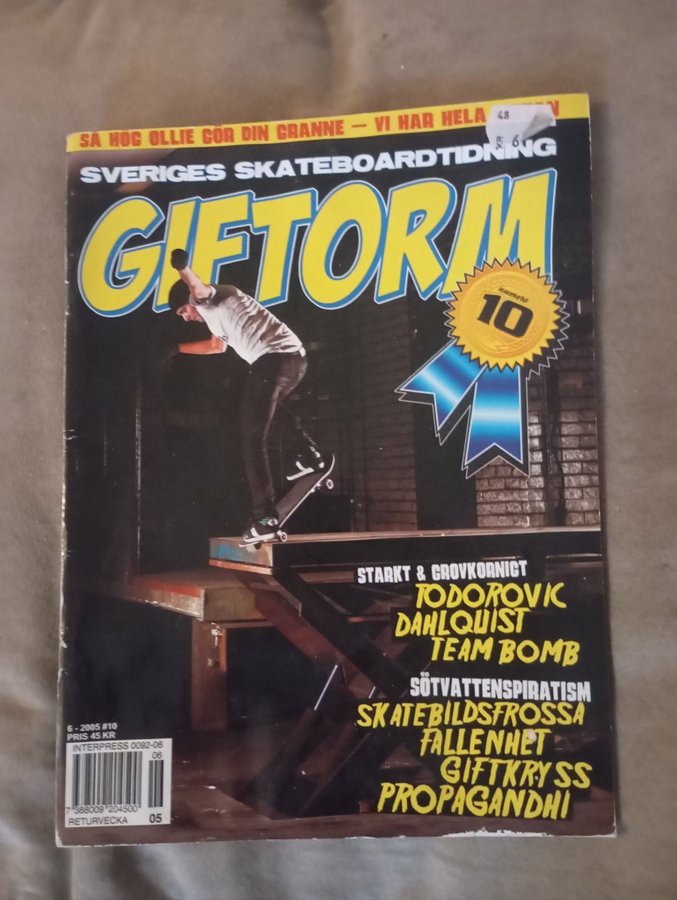 Giftorm - Sveriges Skateboardtidning #10 2005