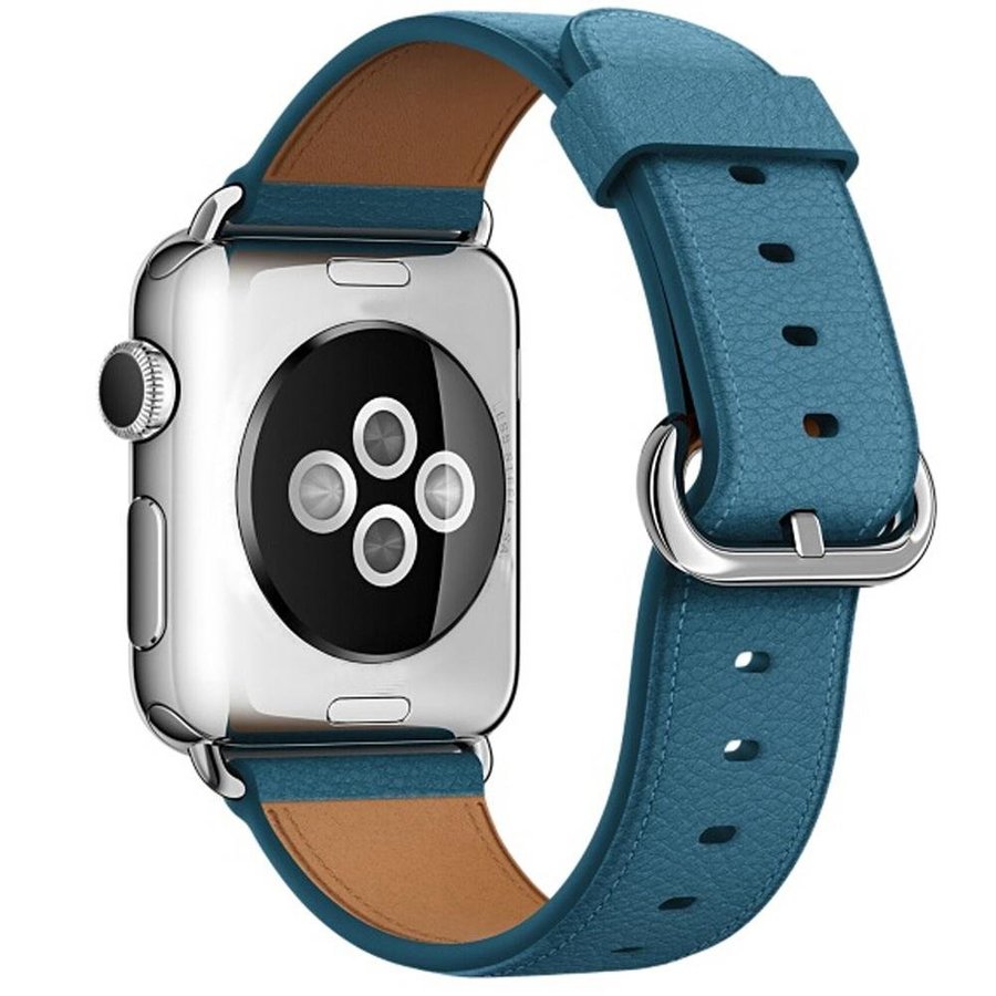 Klassiskt Spänne 38/40/41/42mm Apple Watch Armband - BLÅ