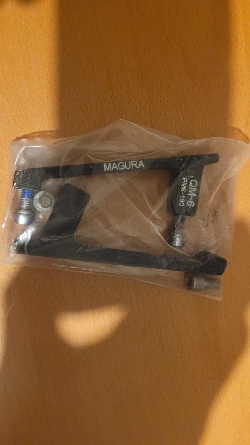 Magura QM6 PM-180 bromsok adapter 2st