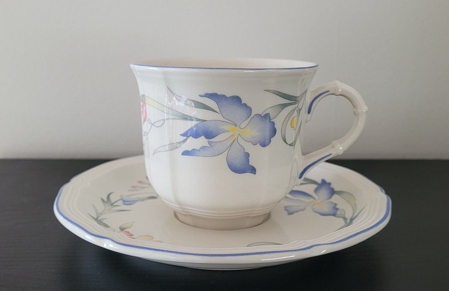 Villeroy  Boch kaffekopp med fat