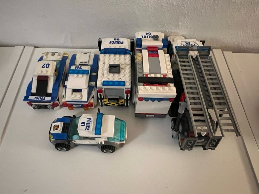 Lego City Politi Biler