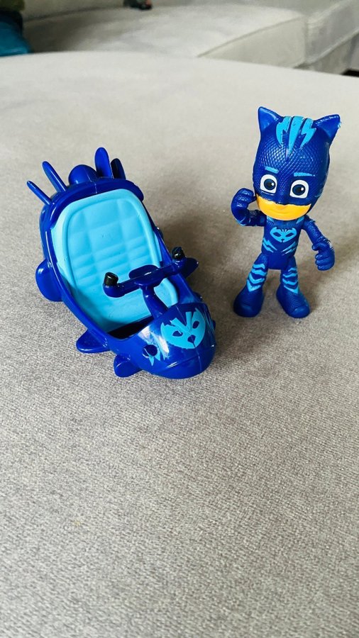 PJ Masks - Kattungen med fordon 11 cm