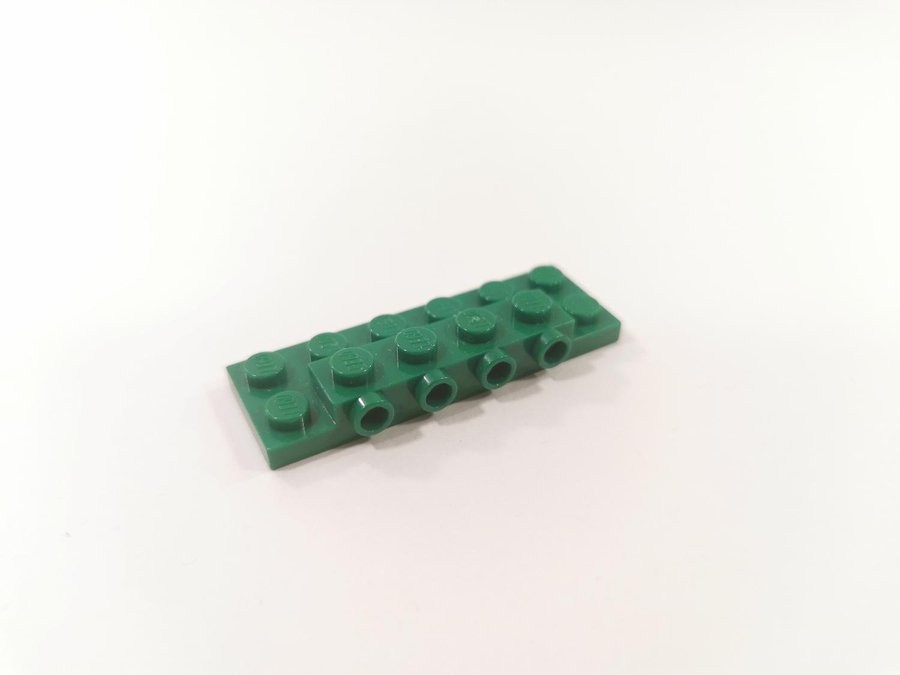 Lego - plate - modified - 2x6x 2/3 - part 87609 - grön