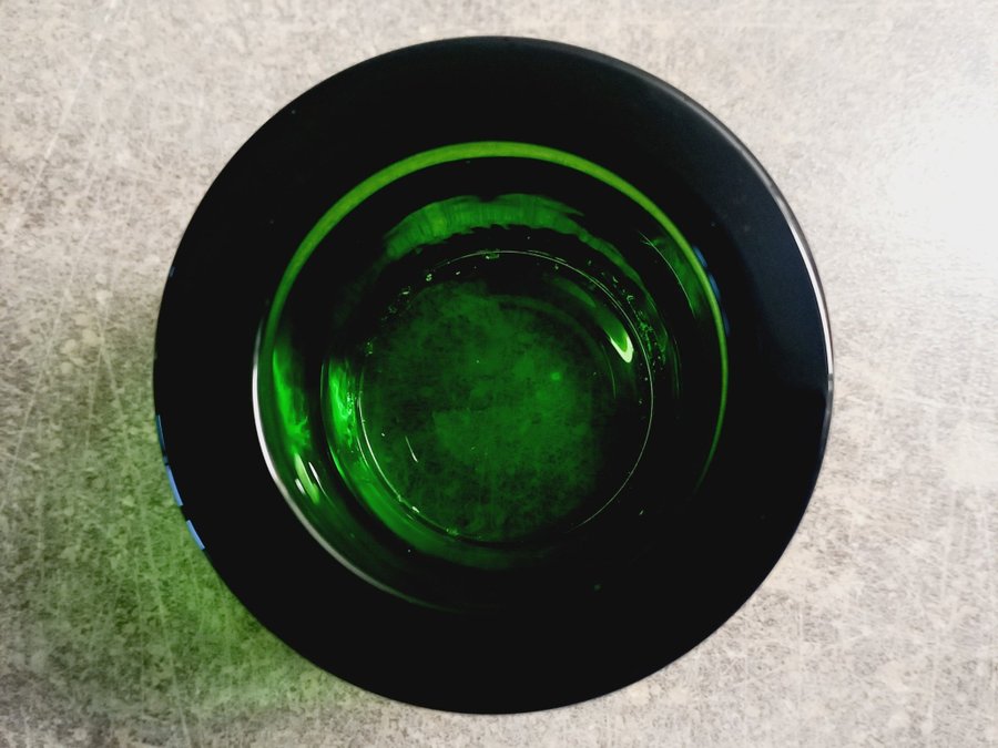 Iittala Kivi Marimekko Ljuslykta Grön Glas