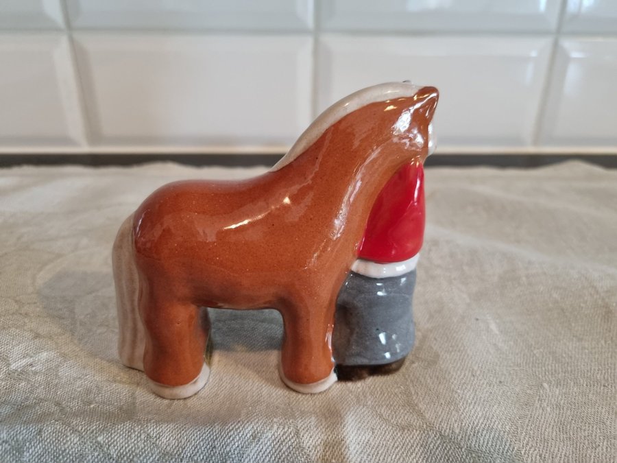 Tomte med häst Dag Brandstedt design