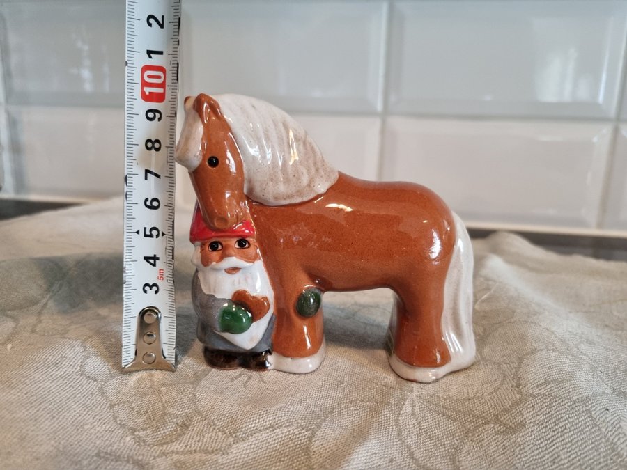 Tomte med häst Dag Brandstedt design