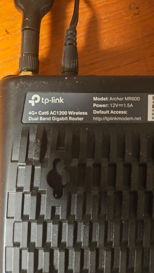 TP-Link Archer MR600 Router för mobilt bredband